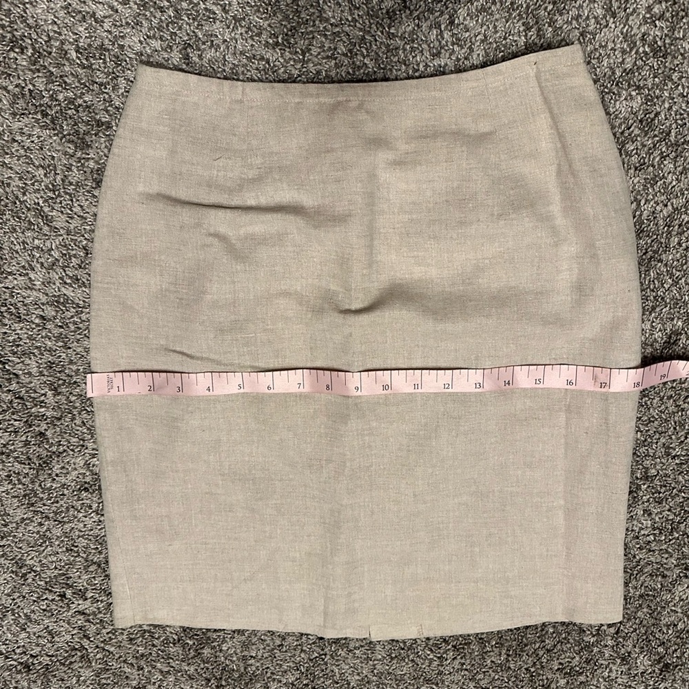 MODA INTL WOMEN SKIRT SUIT SIZE 4 COLOR CREAM - Picture 7 of 12